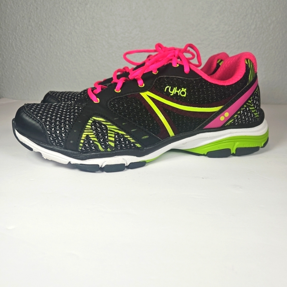 Ryka Womens Agility Low Top Lace Up Running Sneaker Size 8.5 M Multicolor - Picture 6 of 8